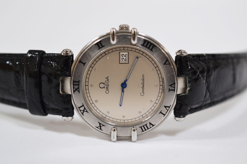 オメガ コンステレーション 革ベルト - 腕時計(アナログ)
